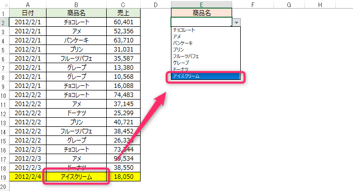 エクセルマクロ 重複しないドロップダウンリストの表示方法を解説するよ Kirinote Com