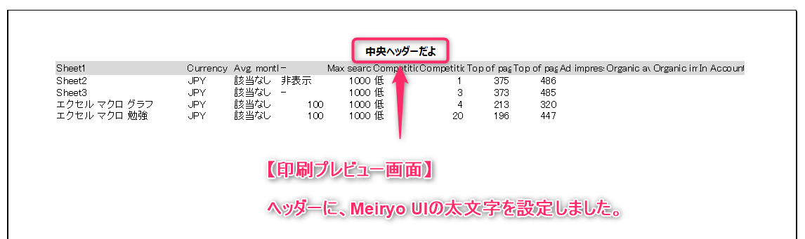 エクセルマクロ ヘッダーフッターに文字入力 使用例6選 Kirinote Com