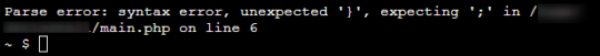 【PHP】syntax error：エラー対処方法 | kirinote.com