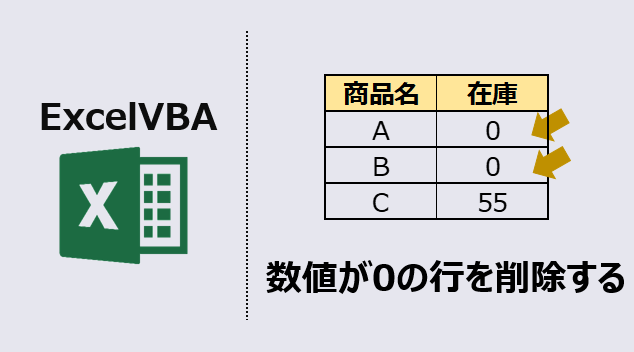 エクセルマクロ 数値が0の行を削除 自動化で効率アップ 動画あり Kirinote Com